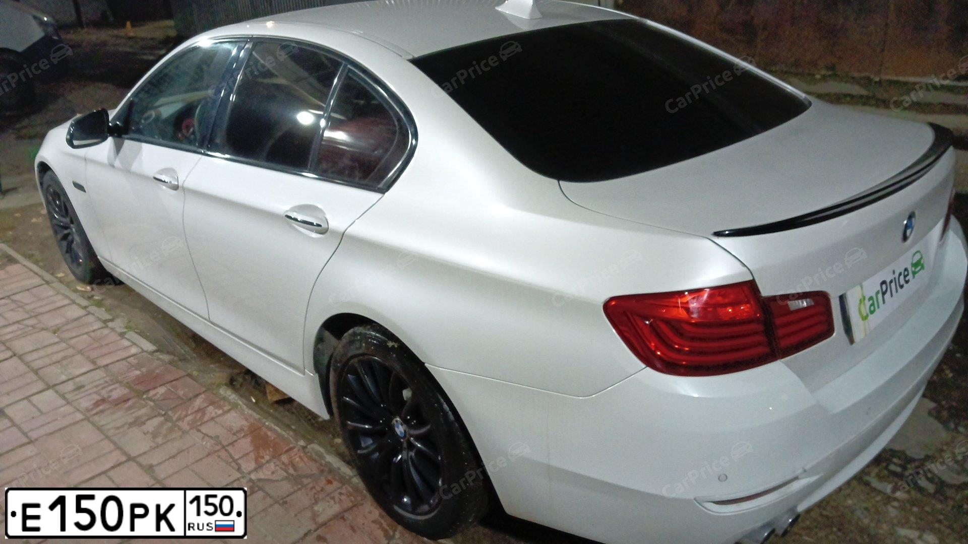 Фото автомобиля BMW W SERIE 5, 2013 — госномер Е150РК150. Цвет: Коричневый