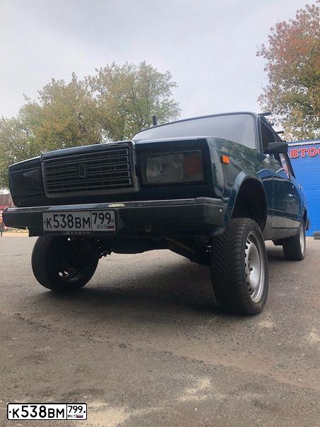 Фото автомобиля LADA 2107 LADA, 1998 — госномер К538ВМ799. Цвет: ЗЕЛЕНЫЙ