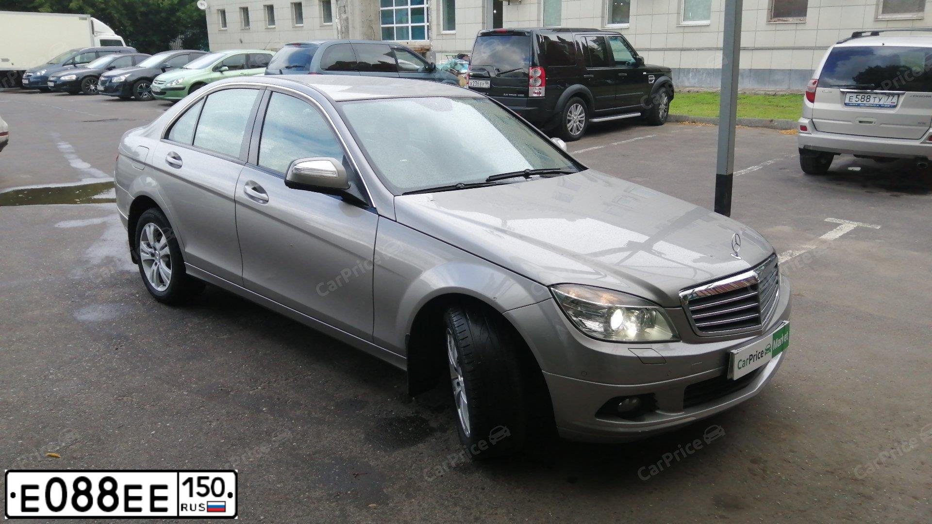 Фото автомобиля MERCEDES C-KLASSE, 1995 — госномер А727АА90. Цвет: синий