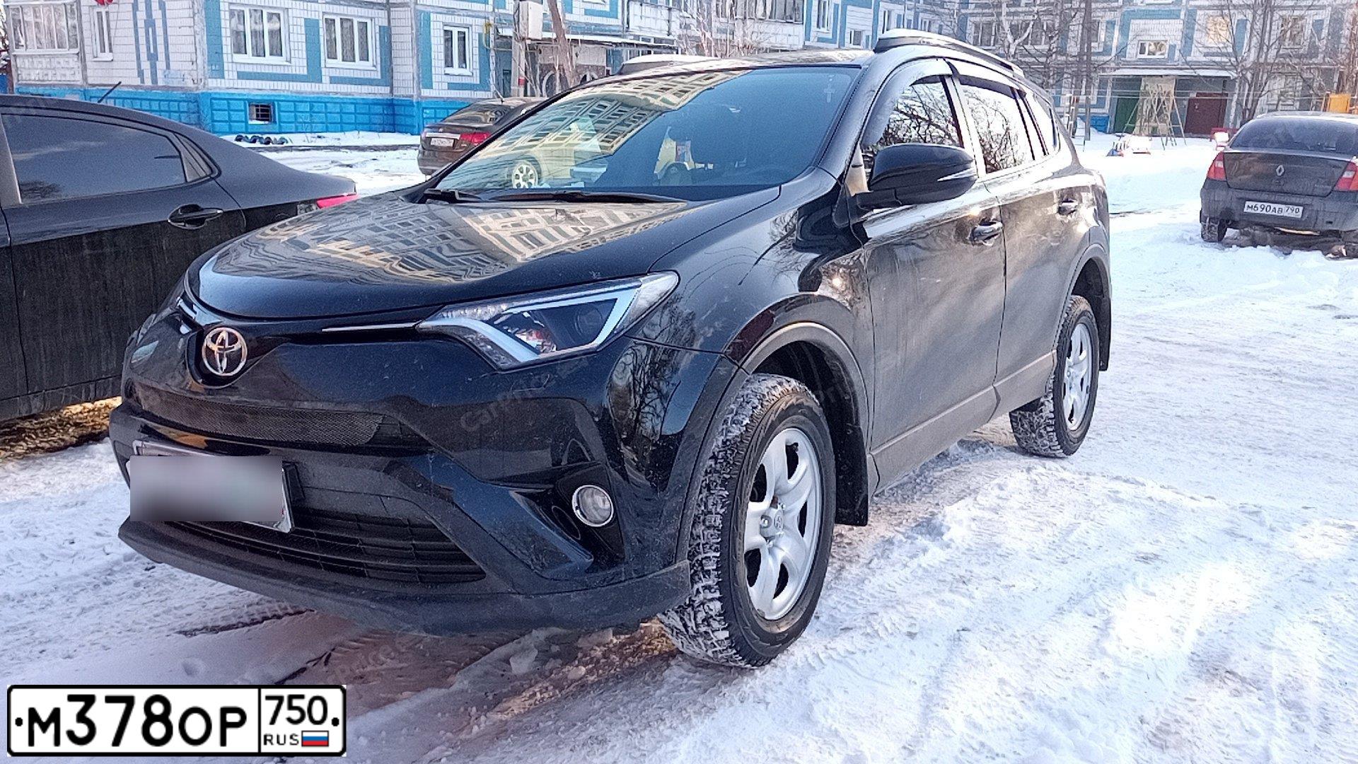 Фото автомобиля TOYOTA RAV4, 2017 — госномер В987ЕР797