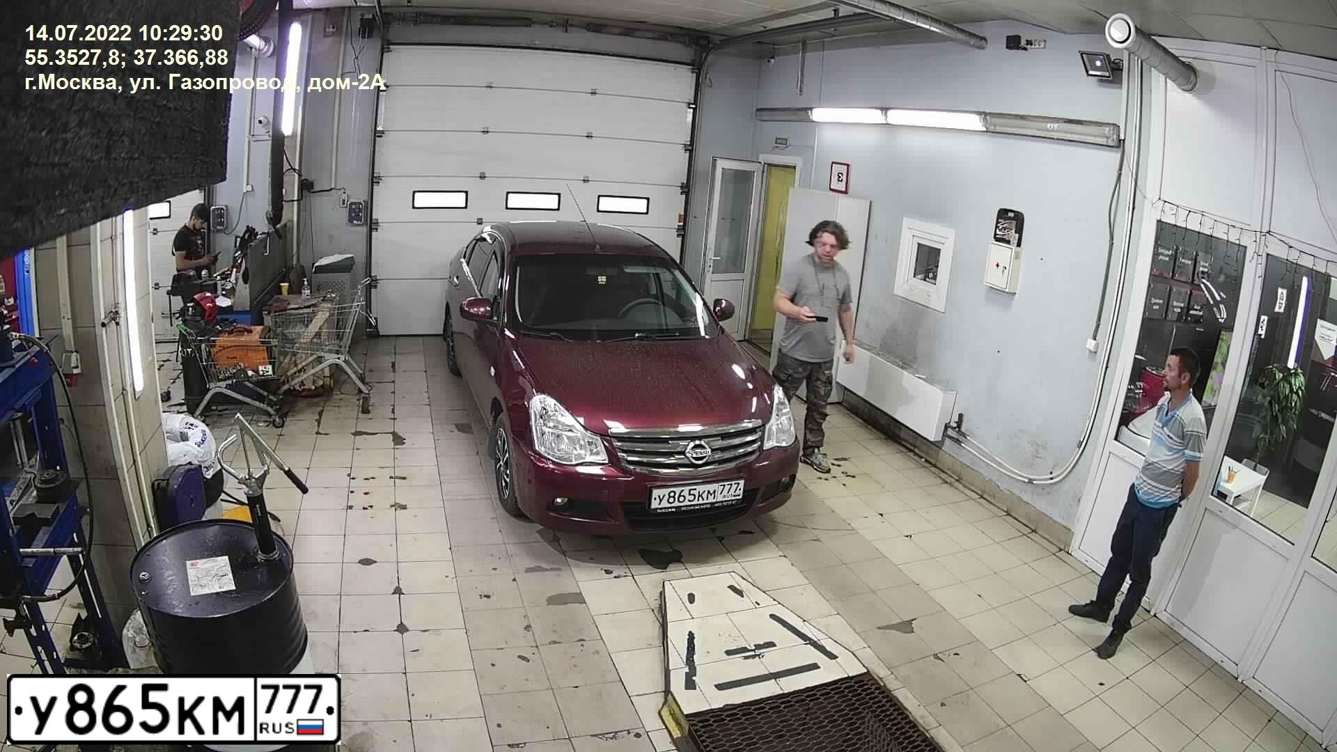 Фото автомобиля NISSAN ALMERA /AVTOVAZ/, 2014 — госномер Т741СС790. Цвет: КРАСНЫЙ