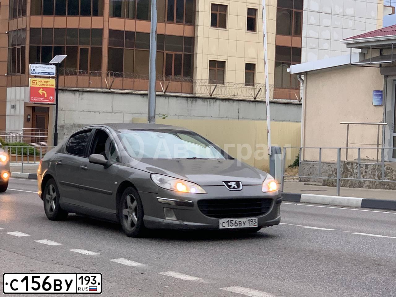 Фото автомобиля PEUGEOT 407, 2004 — госномер С590СС178. Цвет: ЗОЛОТИСТЫЙ