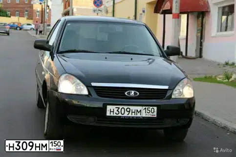 Фото автомобиля LADA 2170 PRIORA, 2007 — госномер Р199НС68. Цвет: ГРАФИТОВЫЙ МЕТАЛЛИК