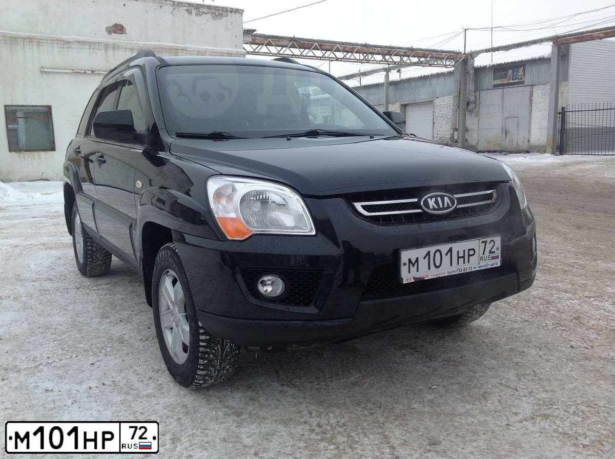 Фото автомобиля KIA SPORTAGE, 2010 — госномер А147КА172