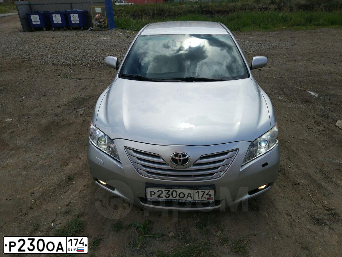 Фото автомобиля TOYOTA CAMRY, 2008 — госномер Р116УО196. Цвет: СЕРЫЙ