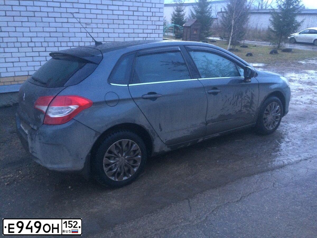 Фото автомобиля CITROEN C4, 2012 — госномер В797МТ37. Цвет: ТЕМНО-СЕРЫЙ