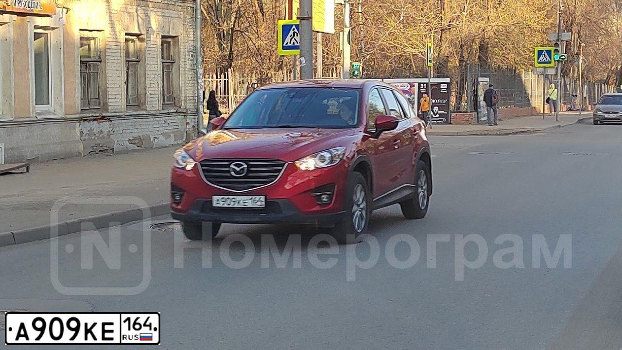 Фото автомобиля LADA 2191 GRANTA, 2015 — госномер К126УО164. Цвет: Белый