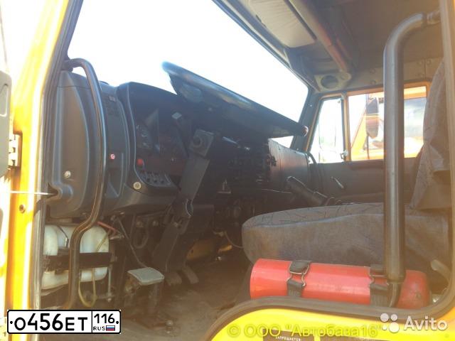 Фото автомобиля KAMAZ 65116 /6X4/, 2008 — госномер В647МК07. Цвет: ЖЕЛТЫЙ ГЕОРГИН