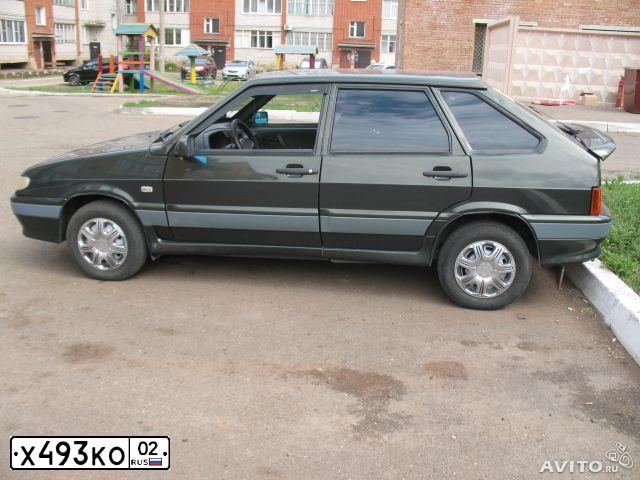 Фото автомобиля LADA 2114 SAMARA, 2006 — госномер Х493КО02. Цвет: ЗОЛОТИСТО-ТЕМНО-ЗЕЛЕНЫЙ