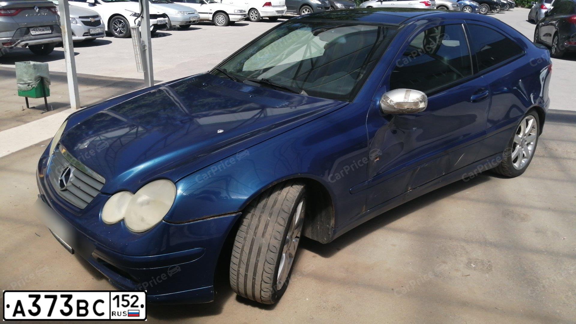 Фото автомобиля MERCEDES C-KLASSE, 2002 — госномер К657ВН147
