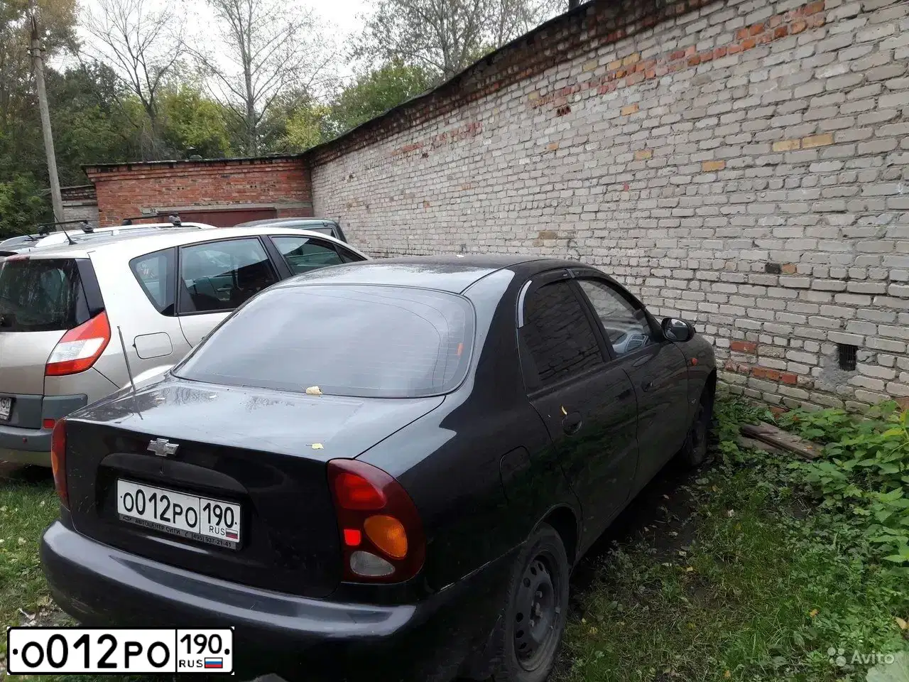 Фото автомобиля CHEVROLET LANOS, 2008 — госномер М624ЕК181. Цвет: ЧЕРНЫЙ