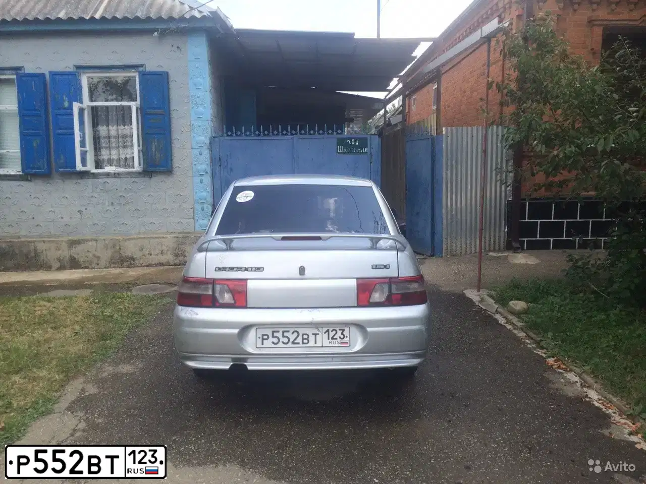 Фото автомобиля LADA 2110, 2006 — госномер О735МС136. Цвет: ЗЕЛЕНЫЙ