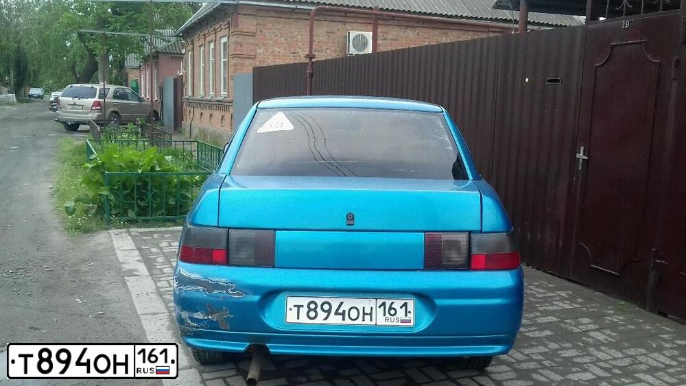 Фото автомобиля LADA 2110 LADA, 1999 — госномер М538ЕР181. Цвет: СИНИЙ