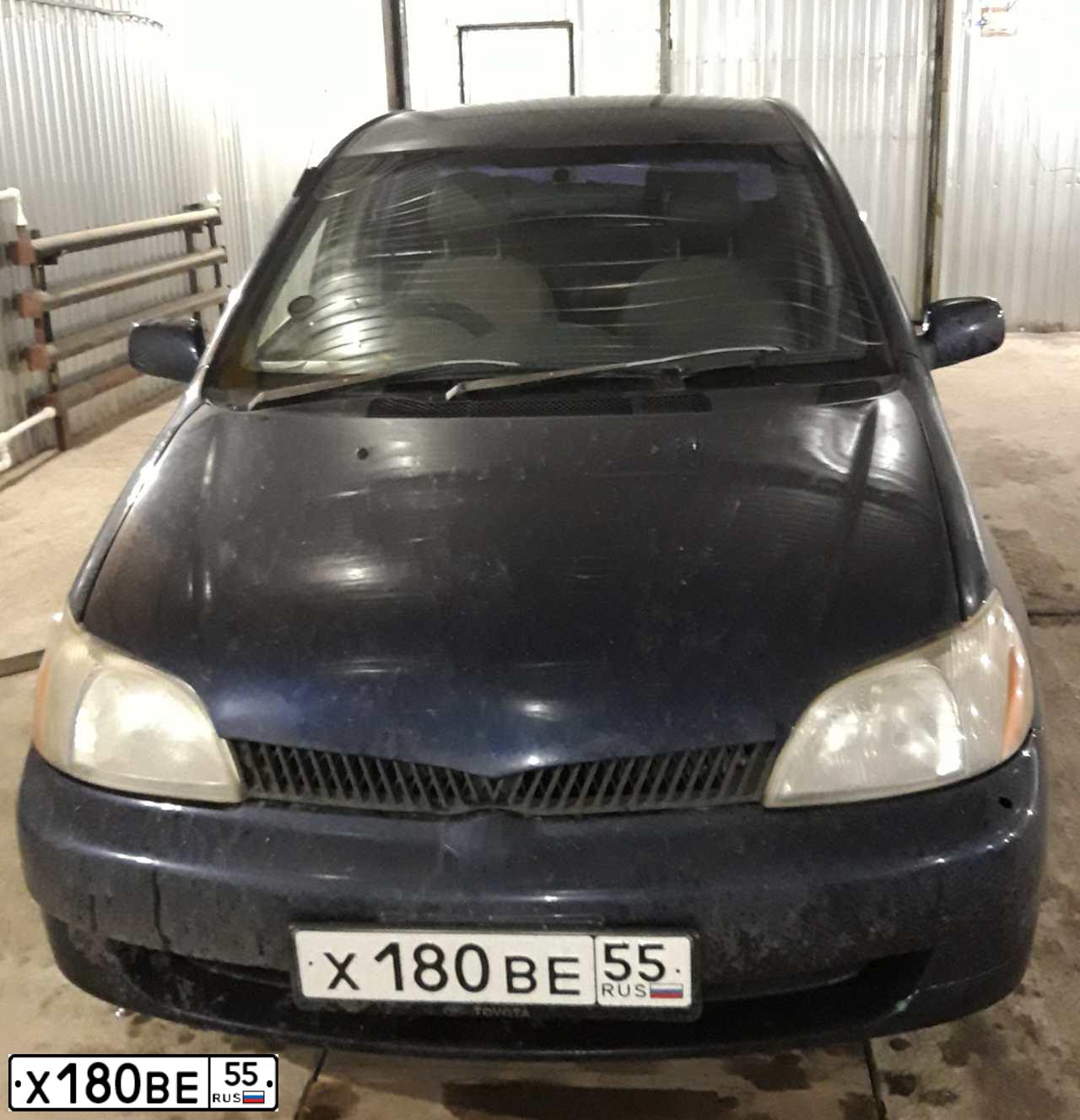 Фото автомобиля TOYOTA PLATZ, 1999 — госномер Х364ТО72