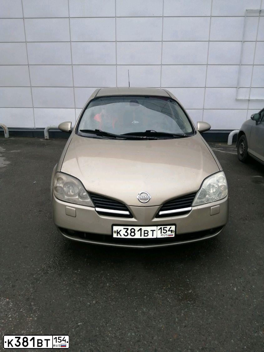 Фото автомобиля NISSAN PRIMERA, 2003 — госномер А930АВ197. Цвет: ЖЕЛТЫЙ