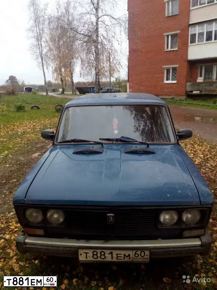 Фото автомобиля LADA 2106, 2001 — госномер Т881ЕМ60. Цвет: Сине-зеленый