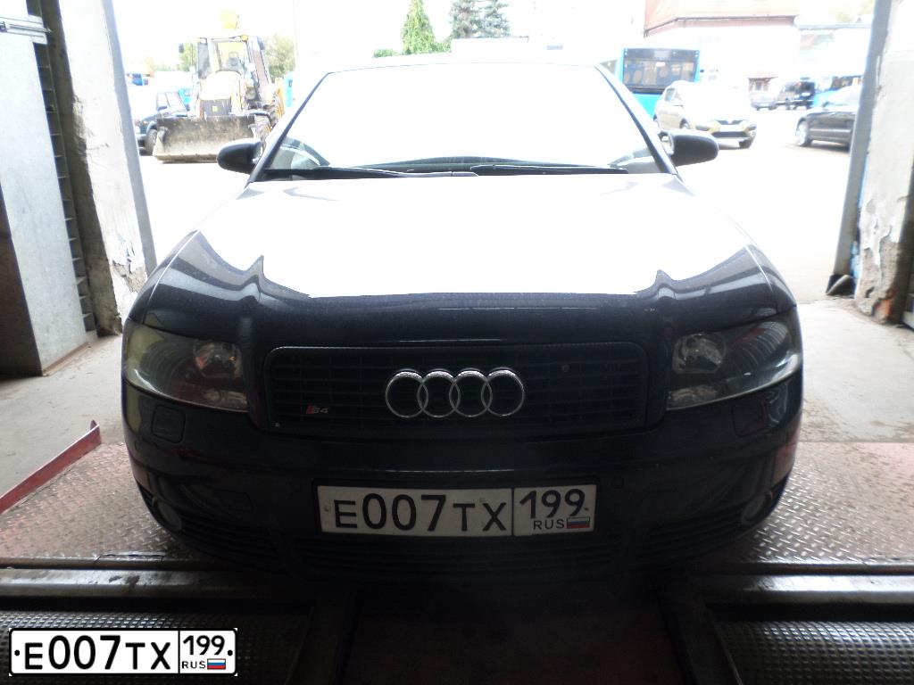 Фото автомобиля AUDI S4, 2003 — госномер А466КА797. Цвет: СИНИЙ ТЕМНЫЙ