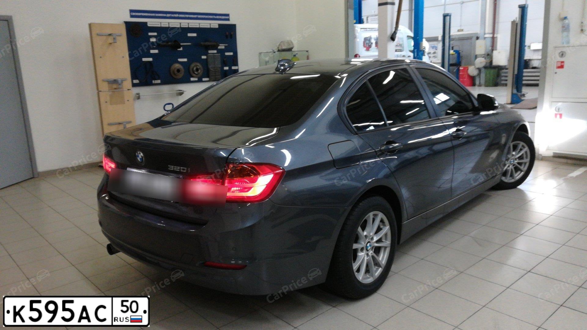 Фото автомобиля BMW SERIE 3, 2013 — госномер Х288СУ797. Цвет: СЕРЫЙ МЕТАЛЛИК