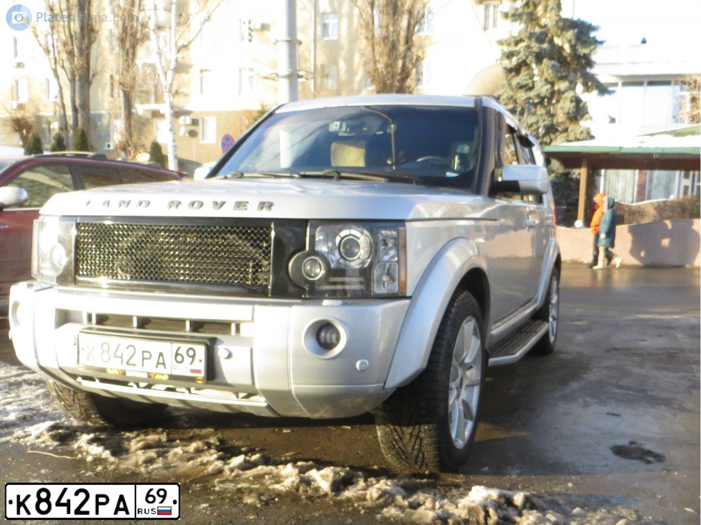 Фото автомобиля ЛЕНД РОВЕР ДИСКАВЕРИ 3, 2008 — госномер Р662ЕМ797. Цвет: СЕРЕБРИСТЫЙ