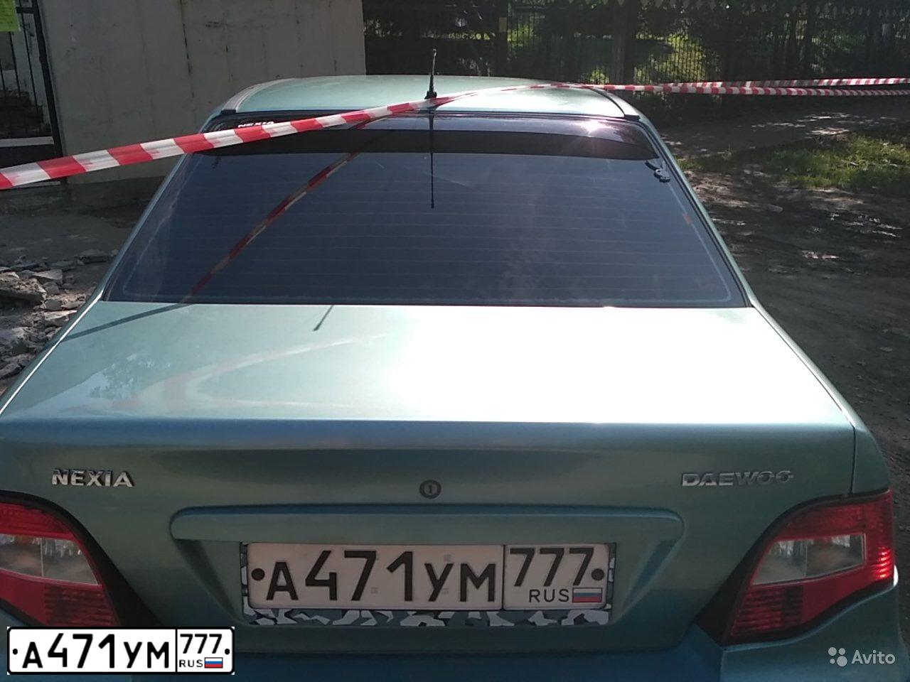 Фото автомобиля DAEWOO NEXIA, 2008 — госномер Р643МВ40. Цвет: ЗЕЛЕНАЯ ГЛАЗУРЬ