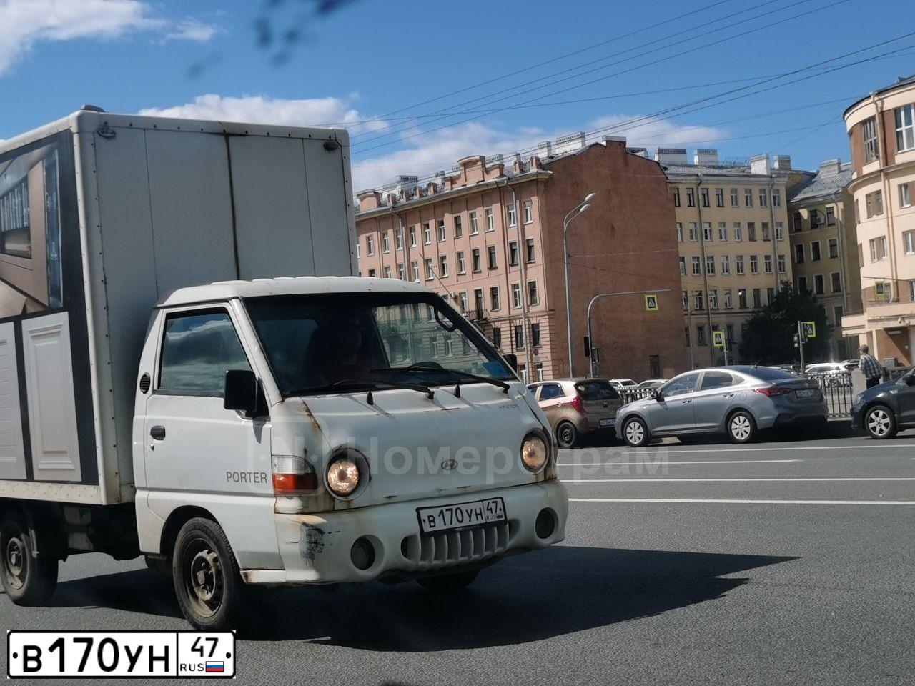 Фото автомобиля HYUNDAI PORTER, 2007 — госномер Т656ХА198