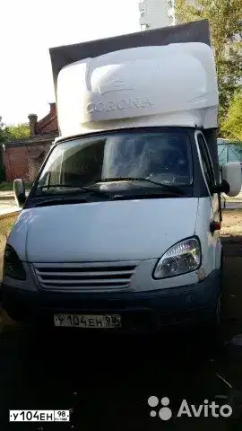 Фото автомобиля GAZ 3302 EL, 2008 — госномер У104ЕН98. Цвет: БЕЛЫЙ