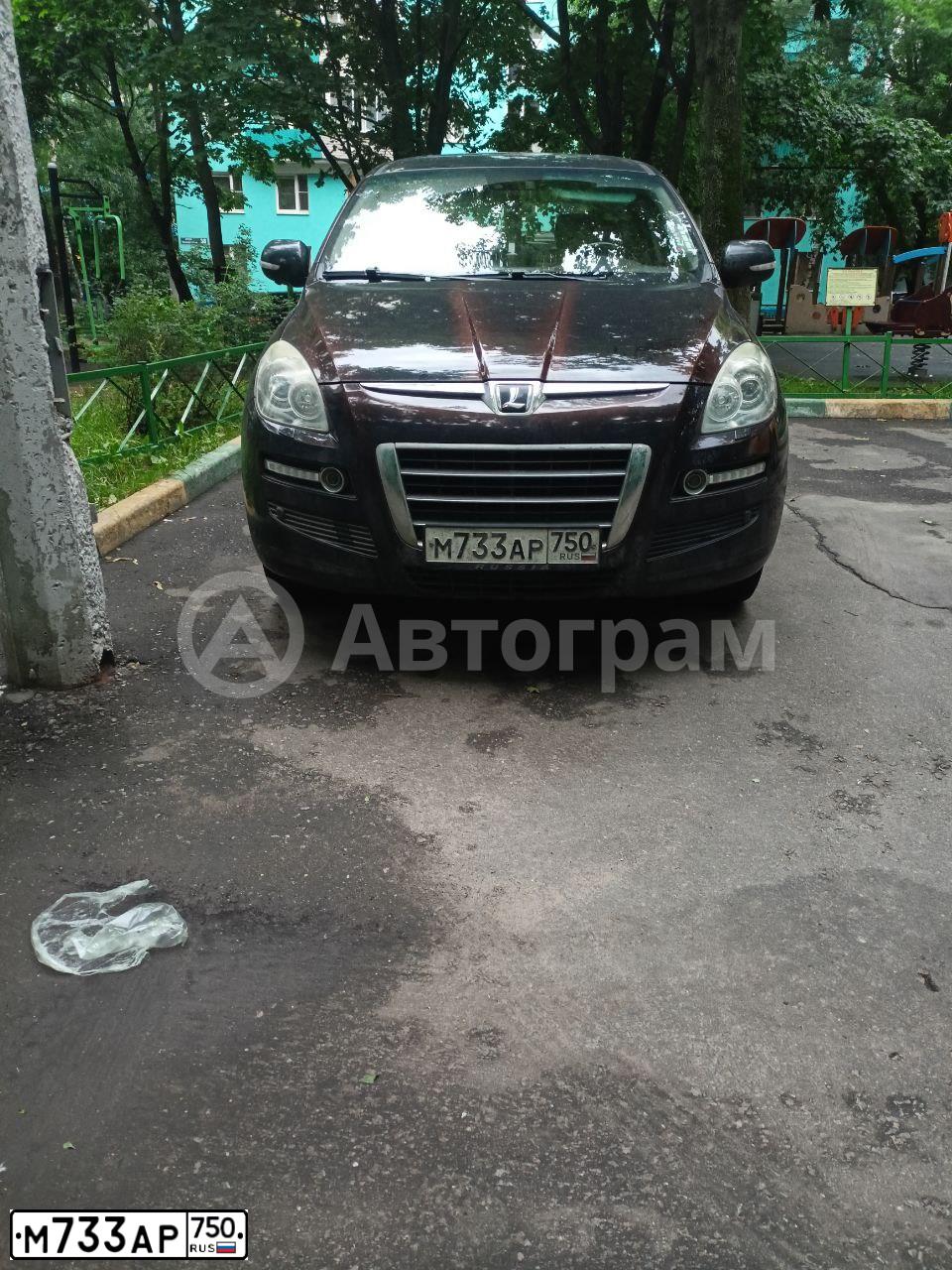 Фото автомобиля LUXGEN 7 SUV, 2014 — госномер М733АР750. Цвет: ЧЕРНЫЙ