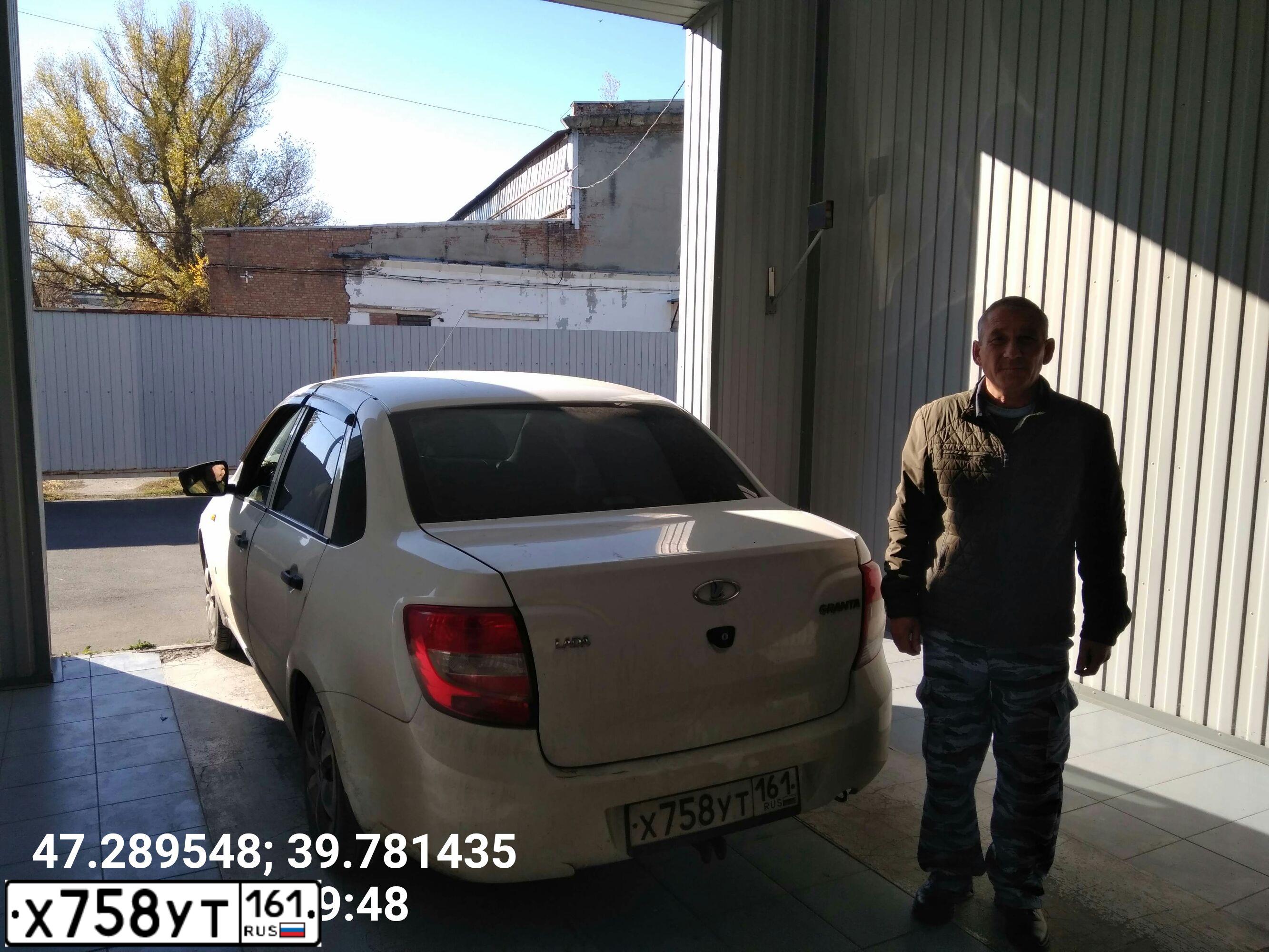 Фото автомобиля MAZDA 6, 2005 — госномер У758УТ161. Цвет: Серебристый