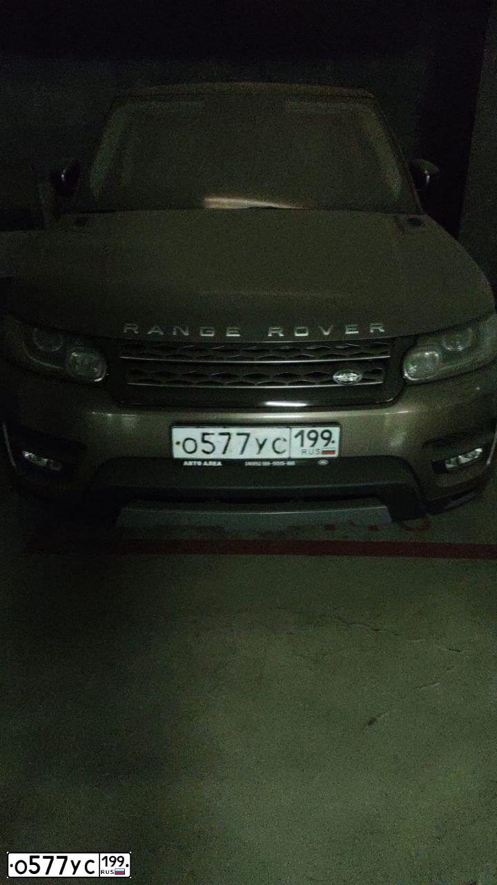Фото автомобиля TOYOTA LANDCRUISER, 2007 — госномер О577УС199. Цвет: ЧЕРНЫЙ