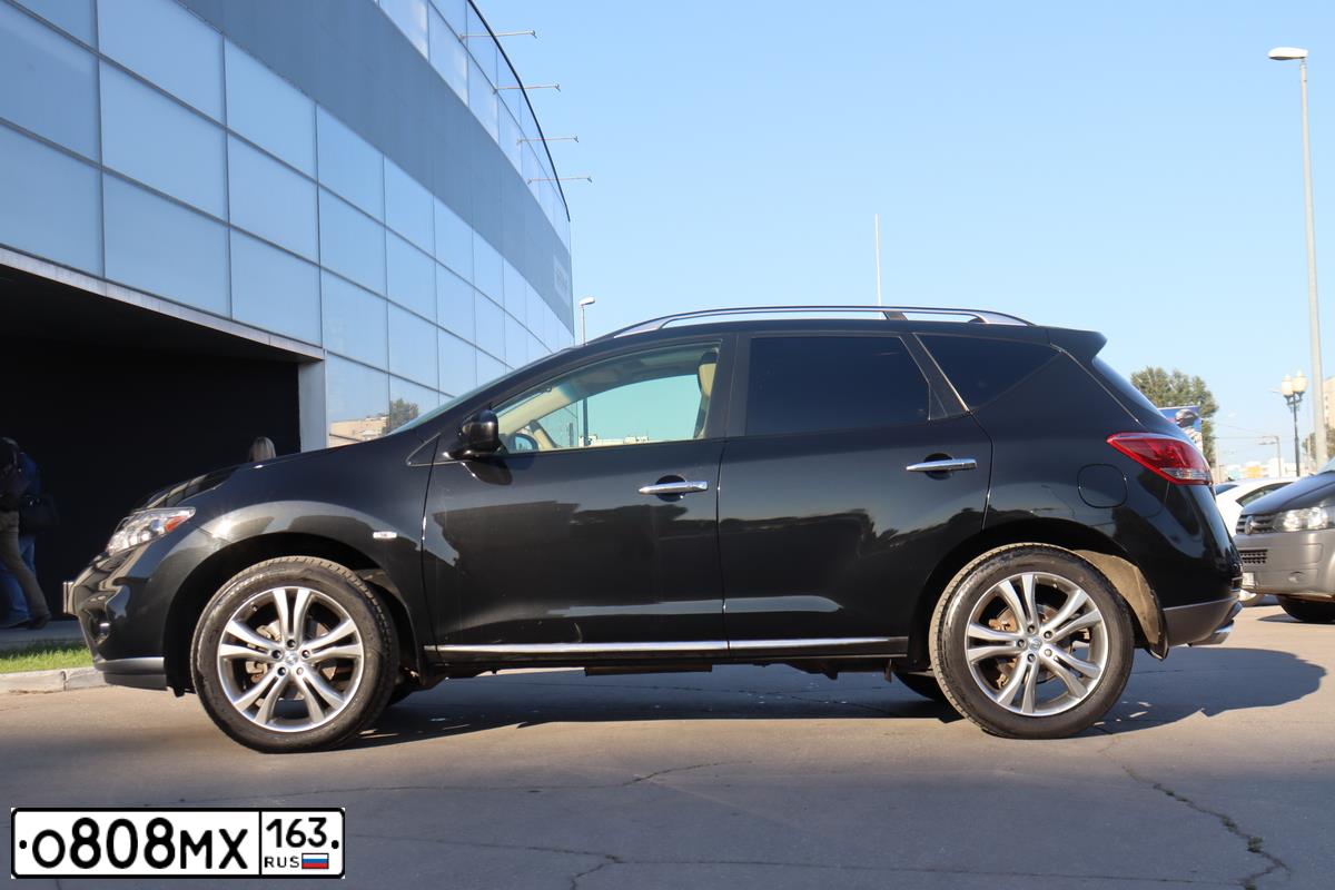 Фото автомобиля LADA 1119 KALINA, 2012 — госномер О808МХ163. Цвет: Сине-Черный