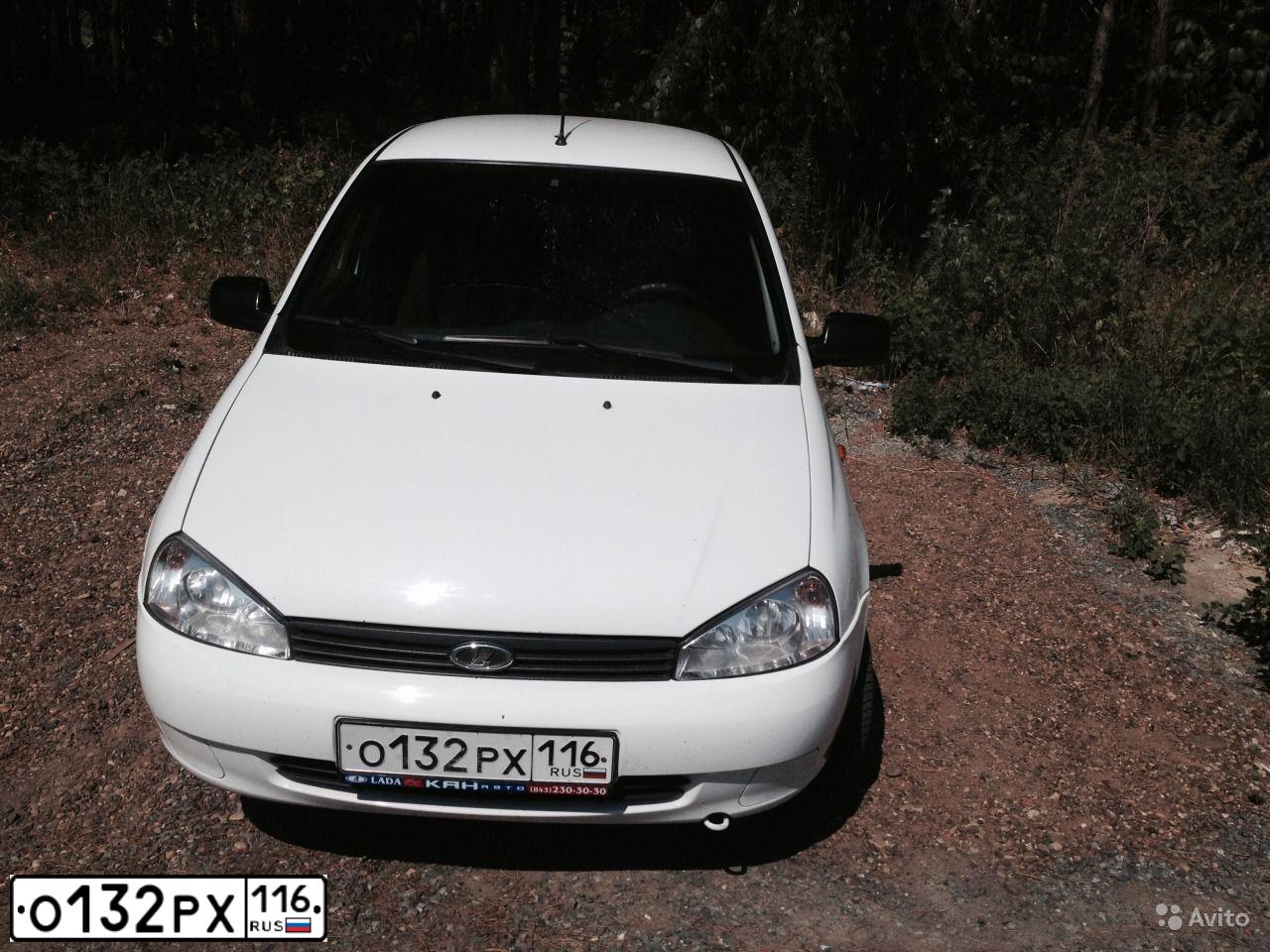 Фото автомобиля LADA 1119 KALINA, 2011 — госномер Р972ТУ58. Цвет: БЕЛЫЙ