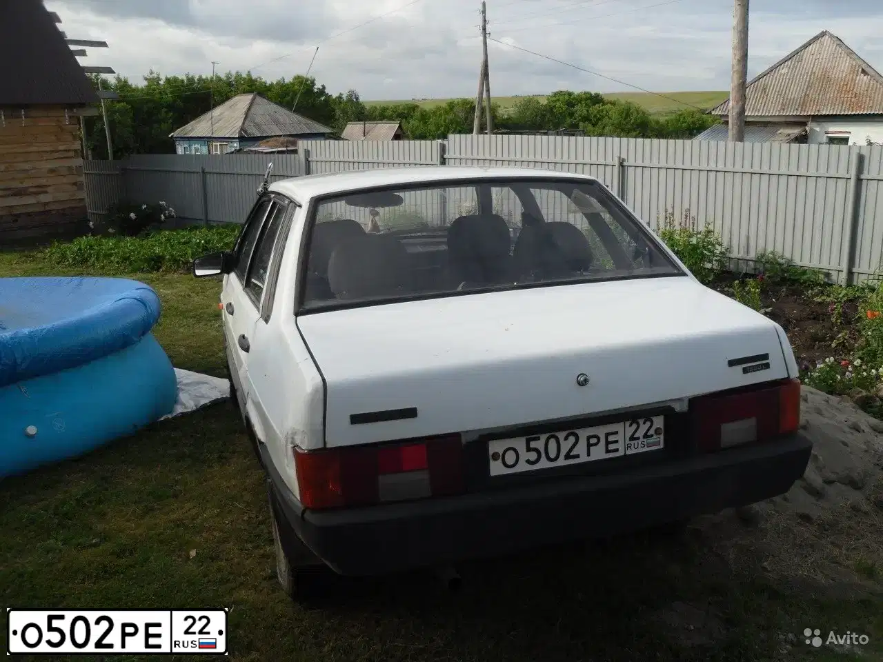 Фото автомобиля LADA 2109 SAMARA, 2000 — госномер О501ХР22. Цвет: Белый
