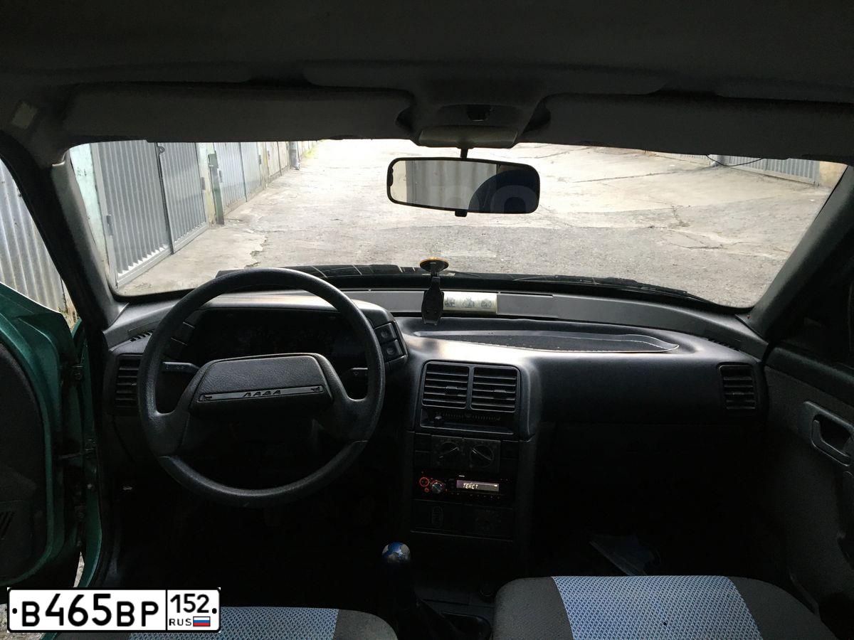 Фото автомобиля LADA 2112, 2002 — госномер В465ВР152. Цвет: СВЕТЛО-ЗЕЛЕНЫЙ