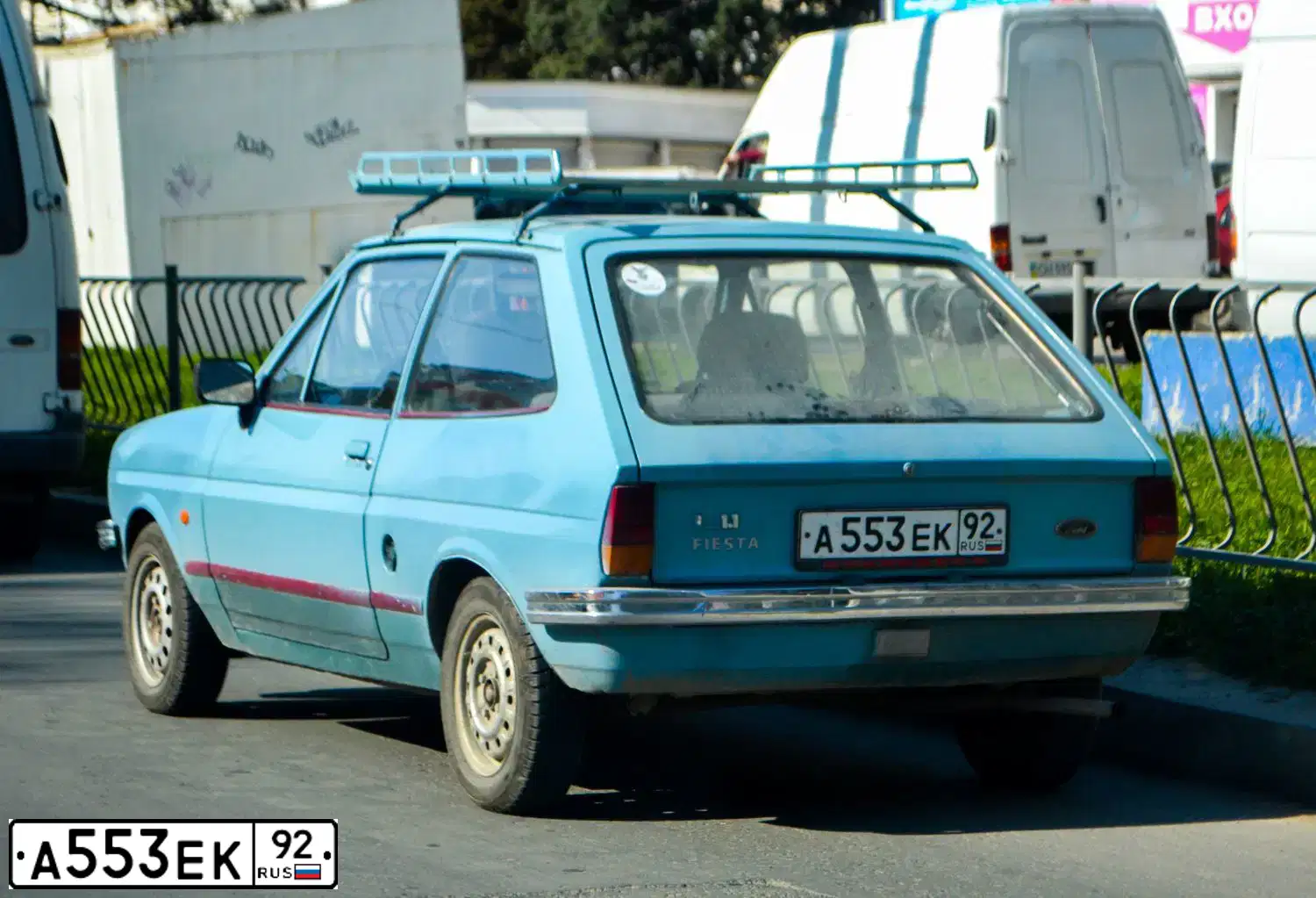 Фото автомобиля ФОРД ФИЕСТА, 1979 — госномер А553ЕК92