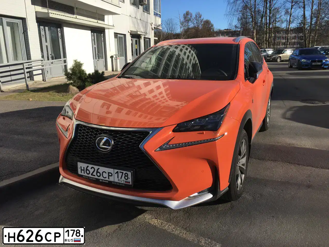 Фото автомобиля LEXUS NX, 2016 — госномер Е095КТ147