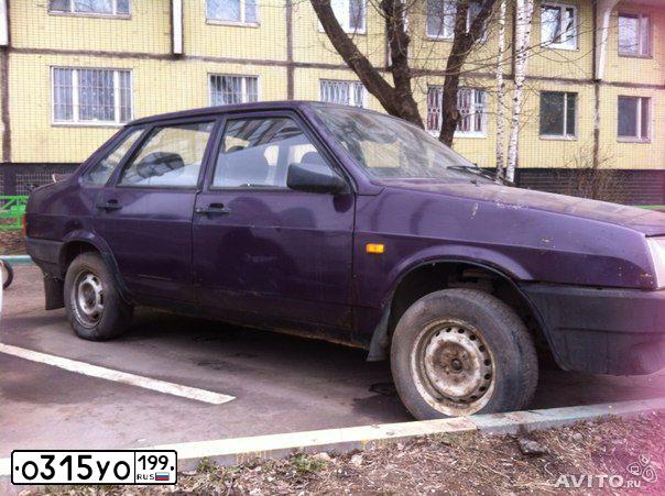 Фото автомобиля LADA 2109 SAMARA, 1998 — госномер О315УО199. Цвет: ФИОЛЕТОВЫЙ