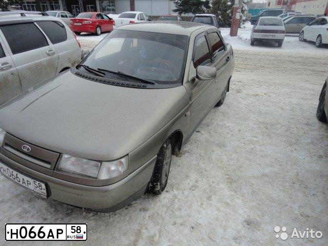 Фото автомобиля LADA 2110, 2002. Цвет: СЕРО-ЗЕЛЕНЫЙ