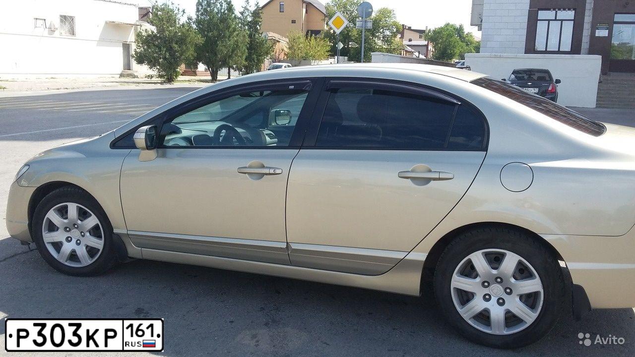 Фото автомобиля HONDA CIVIC, 2008 — госномер А507ВМ180. Цвет: СЕРО-ЗОЛОТИСТЫЙ