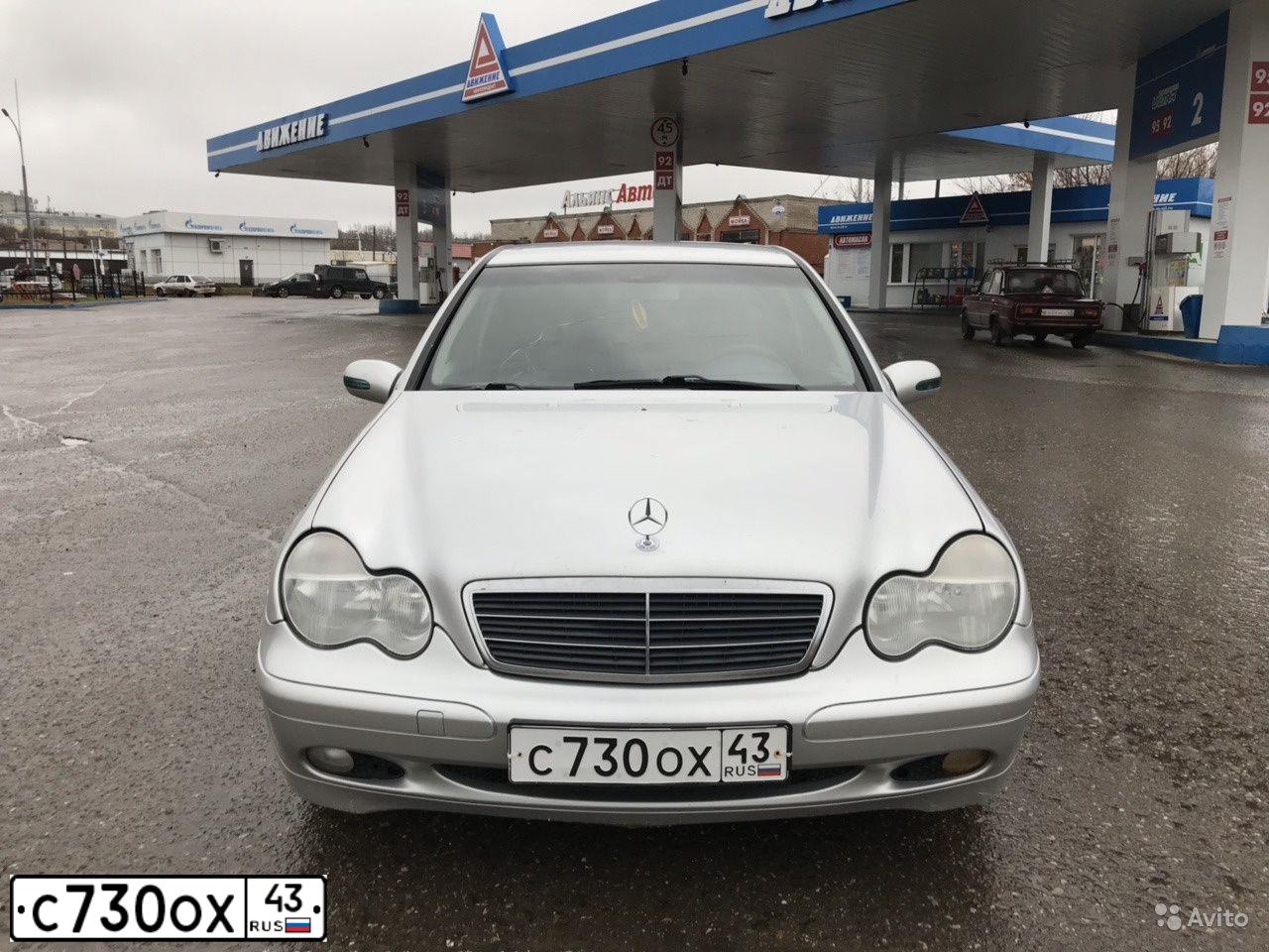 Фото автомобиля MERCEDES C-KLASSE, 2003 — госномер А888ОК11. Цвет: Серебристый
