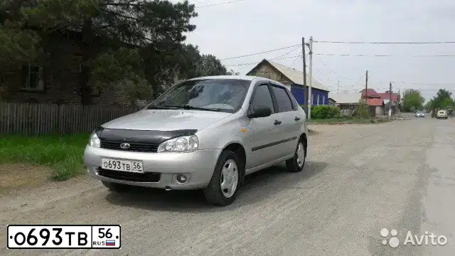 Фото автомобиля LADA 1118 KALINA, 2008 — госномер А783ВВ156. Цвет: Серебристый