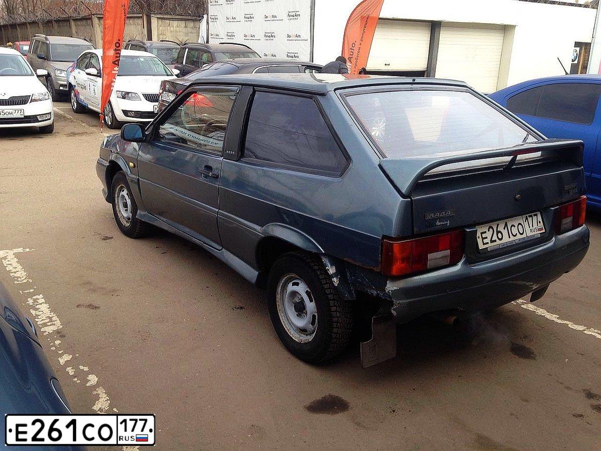 Фото автомобиля LADA 2108 SAMARA, 2000 — госномер У473НТ99. Цвет: СИНИЙ МЕТАЛЛИК