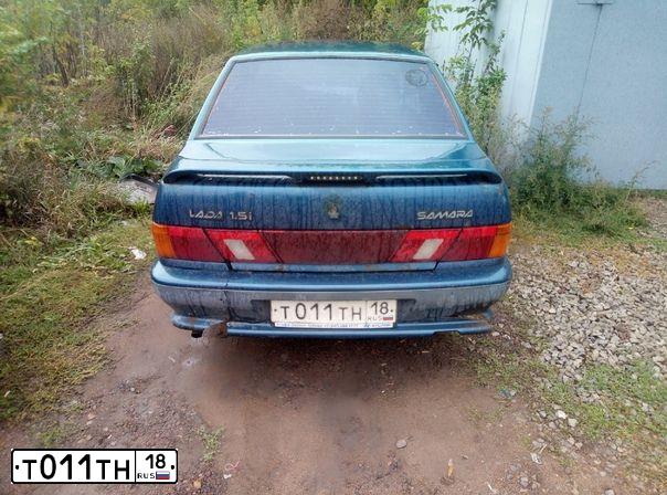 Фото автомобиля LADA 2115, 2004 — госномер М448СЕ21. Цвет: сине-зеленый