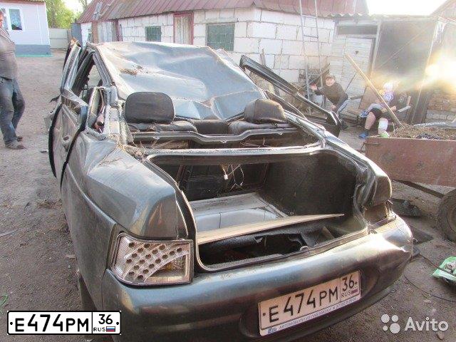 Фото автомобиля LADA 2110, 2006 — госномер Е474РМ36. Цвет: СЕРО-СИНЕ-ЗЕЛЕНЫЙ