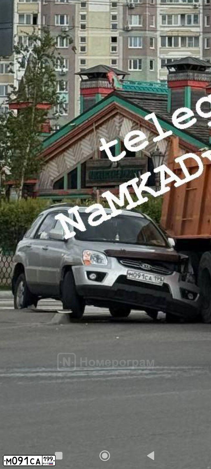 Фото автомобиля KIA SPORTAGE, 2009 — госномер М091СА199. Цвет: СЕРЫЙ