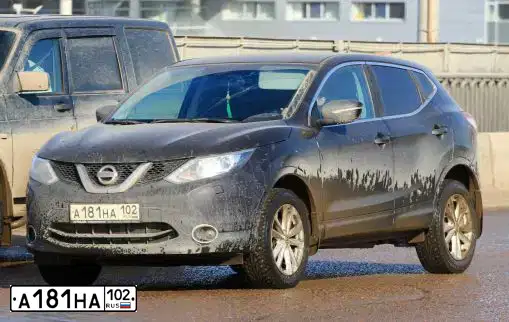Фото автомобиля FORD FOCUS, 2007 — госномер Р736ХВ102. Цвет: ЧЕРНЫЙ
