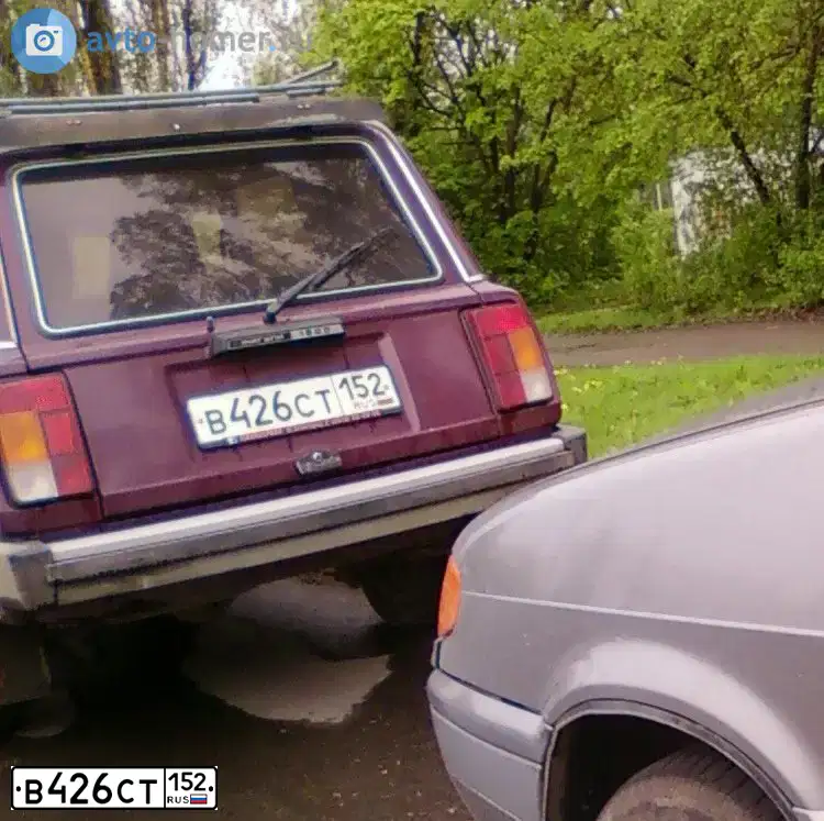 Фото автомобиля LADA 2104, 2002 — госномер У343ОВ52. Цвет: ТЕМНО БОРДОВЫЙ