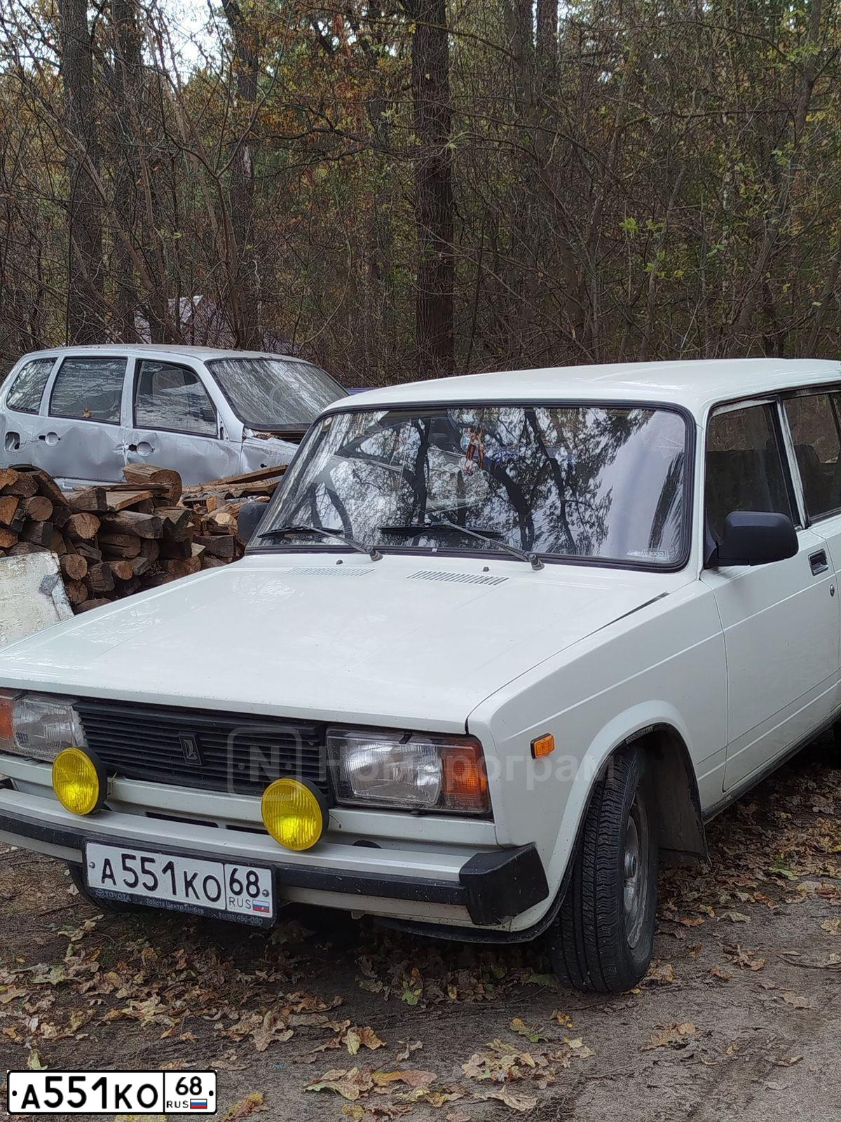 Фото автомобиля LADA 2104, 1997 — госномер А551КО68. Цвет: БЕЛЫЙ