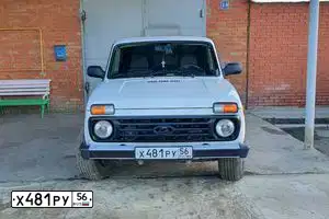 Фото автомобиля LADA 2121 NIVA, 2018 — госномер К546ТМ763. Цвет: Белый