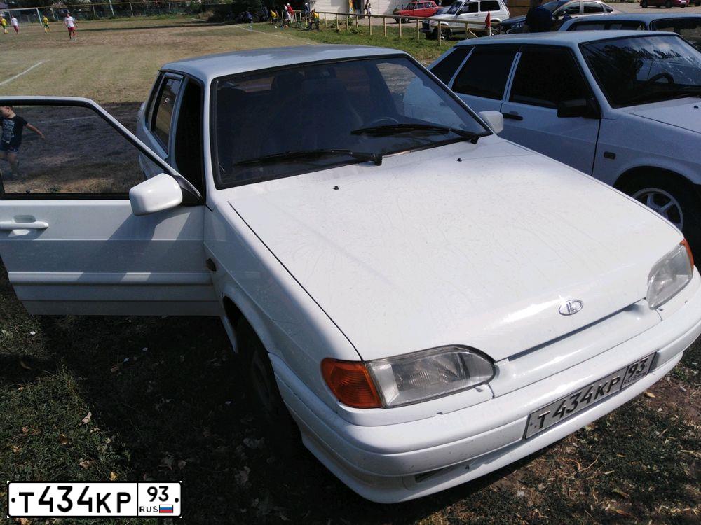 Фото автомобиля LADA 2115 SAMARA, 2010 — госномер К995ВО193. Цвет: Белый
