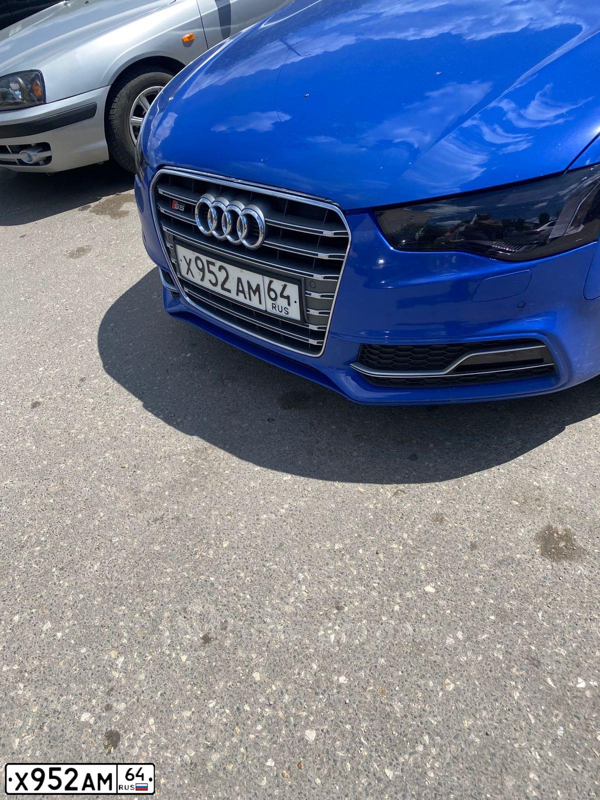 Фото автомобиля TAGAZ ACCENT, 2009 — госномер Х952АМ64. Цвет: синий